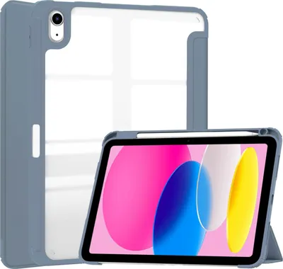 Produktbild von imoshion Trifold Hardcase Klapphülle iPad 11 (2025) 11 Zoll A16 / iPad 10 (2022) 10.9 Zoll - Violett