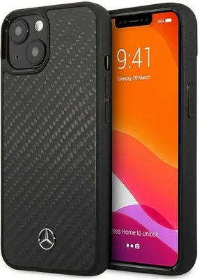 Obrázek produktu pro Mercedes MEHCP13SARMRE pouzdro pro iPhone 13 mini 5,4", karbonově černé
