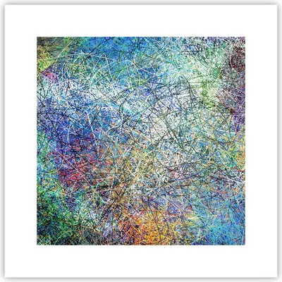 Produktbild von Poster - Poster ohne Rahmen - Abstraktion modern - 30x30 cm - Wand Bild - Wanddeko - Wandbilder - Kunstposter - Wandposter - Bilder - Kunstdruck - Wanddekoration - Wandbild - P2XAC30x30-3668