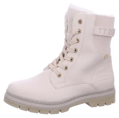 Produktbild von Tom Tailor Schnürstiefel Beige