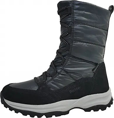 Bottes d'hiver Richter pour filles, gris, taille 30 Bottes