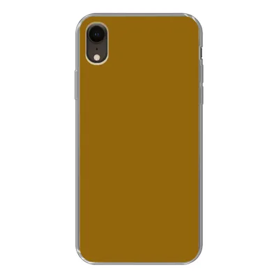 Produktbild von MuchoWow® Handyhülle Schutzhülle Hülle für iPhone XR Gold - Luxus - Interieur Silikon Softcase Handy Hülle - Schutzdeckel