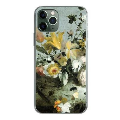 Produktbild von MuchoWow® Handyhülle Schutzhülle Hülle für iPhone 11 Pro Blumen - Alte Meister - Barock Silikon Softcase Handy Hülle - Handy