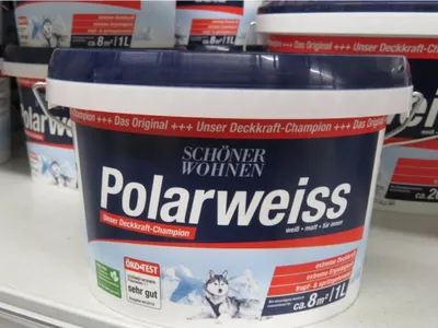Produktbild von Schöner Wohnen Polarweiss 1,0 Ltr. Weiß Scheuerbeständig