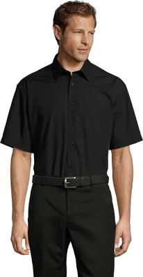 Produktbild von SOLS - "Bristol" Hemd für Herren kurzärmlig LT3231 (4XL) (Schwarz)