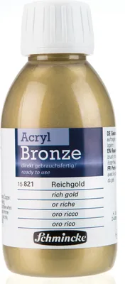 Produktbild von Reichgold - Acryl Bronze 150ml Schmincke 15 821 020