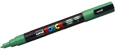 Image de uni-ball® 186563 Marqueur à pigments POSCA - 0,9 - 1,3 mm, vert foncé
