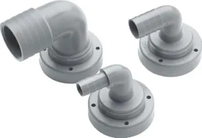 Image de Raccord de tuyau 25 mm, coudé, pour réservoirs rigides – Vetus RT25B