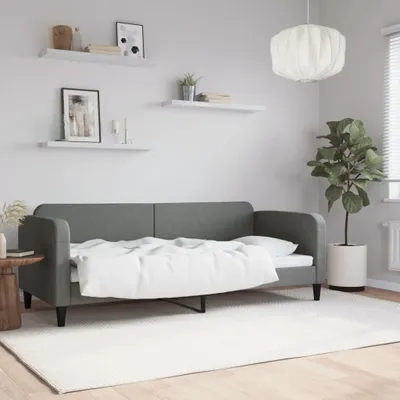Produktbild von Tagesbett Dunkelgrau 80x200 cm Stoff