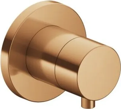 Produktbild von Keuco 2-Wege-Umstellventil IXMO DN 15, UP, mit Griff IXMO Comfort Rosette rund Bronze gebürstet 59556031001