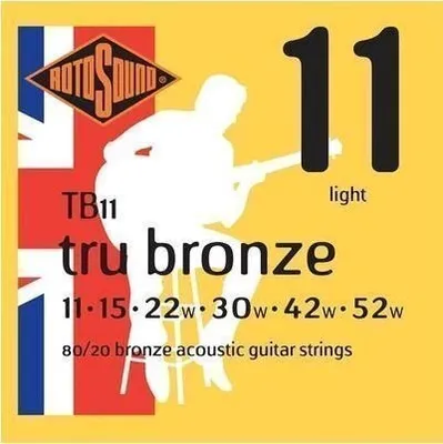 Image de Rotosound TB11 Cordes pour guitare acoustique