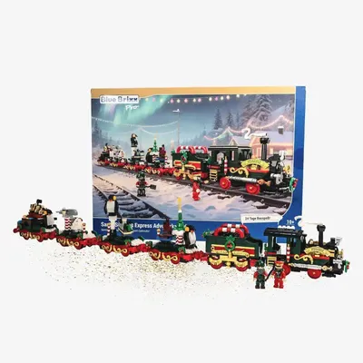 Productafbeelding van Adventskalender santa specials express - 1183 klembouwstenen