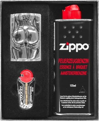 Produktbild von ZIPPO Feuerzeug Set STOCKING GIRL TRICK Geschenk Nr. 1