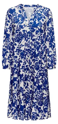 Produktbild von ONLY Mediterranes Kleid Legerer Midi Dress mit Knopfleiste Größe: S