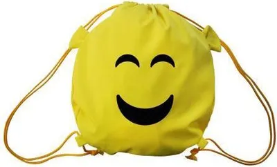Produktbild von Trend-Bag mit Aufdruck - Smilie - 65202 - Turnbeutel Sporttasche Rucksack