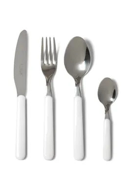 Produktbild von Excelsa Besteckset Of 24 Stück Fashion Stahl Weiß