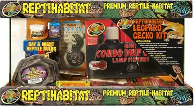 Productafbeelding van Zoo Med ReptiHabitat Leopard Gecko Kit | 51 x 25 x 30 CM