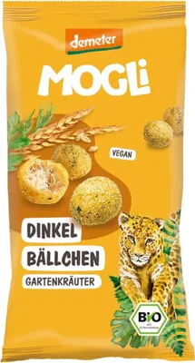 Produktbild von Dinkel Bällchen - Gartenkräuter 40g