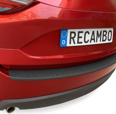 Immagine prodotto di Protezione per il bordo del bagagliaio in ABS compatibile con Mazda CX-5 II | a partire dall'anno di costruzione 2017 | con bordatura