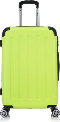 Image de Flexot® F-2045 | Valise de 28 pouces, taille XL, valise de voyage, valise à roulettes avec poignée télescopique, valise à coque rigide, bagage de voyage, robuste, roulettes 360°, serrure à combinaison