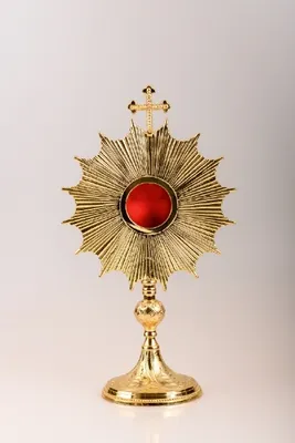 Produktbild von Reliquiar vergoldet (Höhe 35 cm)