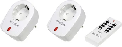 Produktbild von RSL Steckdosen-Set Zwischenstecker Schaltleistung (max.) 2000 W Reichweite max. (im Freifeld) 30 m