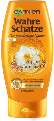 Obrázok produktu pre L'Oréal GARNIER True Treasures - Arganový olej a olej z kamélie - kondicionér 200 ml