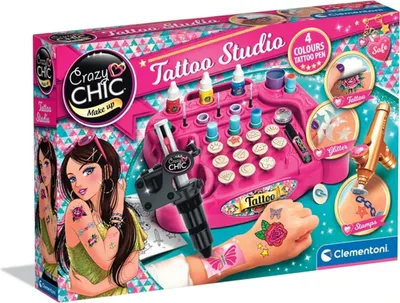 Zdjęcie produktu dla Clementoni Crazy CHIC Tattoo Studio