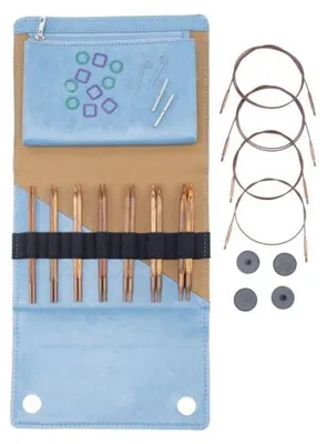 Produktbild von KnitPro Ginger Cubics Stricknadel-Set