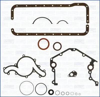 Produktbild von AJUSA 54076000 Dichtungssatz Kurbelgehäuse für FORD SCORPIO I Stufenheck (GGE) SCORPIO I (GAE, GGE) SCORPIO II (GFR, GGR) Scorpio II Kombi (GNR, GGR)