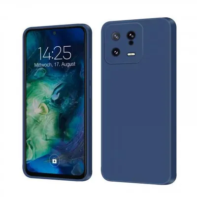 Produktbild von Liquid Silikon Hülle für Xiaomi - Farbe: Blau - Modellkompatibilität: Für Xiaomi 13 5G