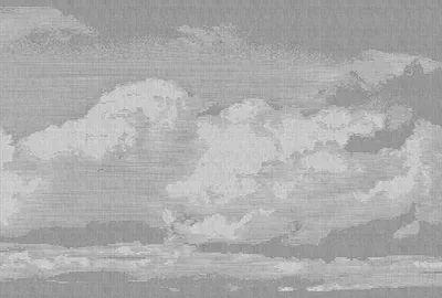 Produktbild von Tadessi Fototapete | Himmel | 4.00 m x 2.70 m | Grau | Weiß | Wandbild | Digitaldruck