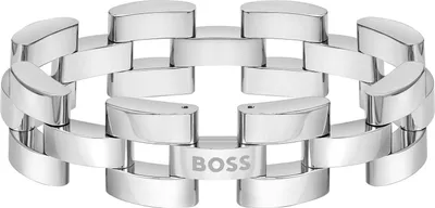 Produktbild von BOSS Sway-Kettenarmband, Grau One Size