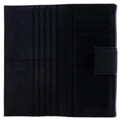 Produktbild von Leder Geldbörse Metallic Soft Wallet Noir schwarz
