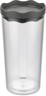 Imagen del producto de koziol PRINCE L, recipiente de almacenamiento de 1 litro, color gris ceniza