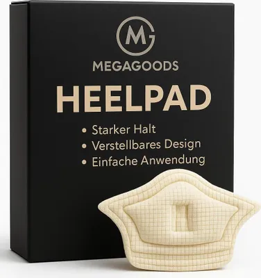Produktbild von 3 Paar Fersenpolster Schuhpads selbstklebend für Sport Schuhe DE.