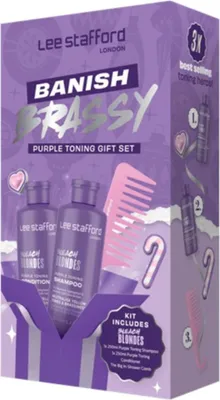 Productafbeelding van Lee Stafford Banish Brassy Blondes: Kleurcorrectieset voor blonde haren