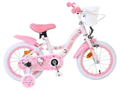 Immagine prodotto di Bicicletta per bambini Hello Kitty - Ragazze - 14 pollici - Rosa