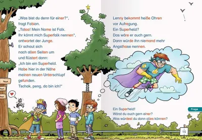 Produktbild von Leserabe Sonderausgaben - Geschichten von starken Helden - Silbe für Silbe lesen lernen