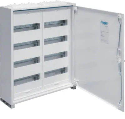 Obrázok produktu pre Hager FWB42S, Voľne stojací rack, Biela