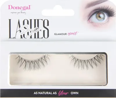 Produktbild von DONEGAL Künstliche Wimpern auf einem transparenten Streifen (4439)