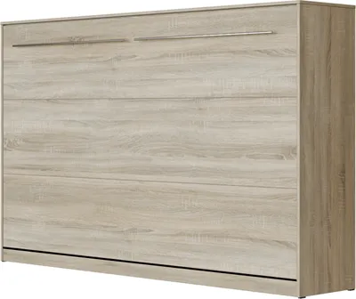 Produktbild von SMARTBett Schrankbett Standard  120x200  Horizontal  Eiche  Sonoma