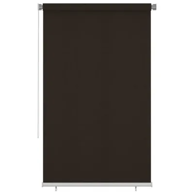Image de vidaXL Store extérieur 140x230 cm brun HDPE
