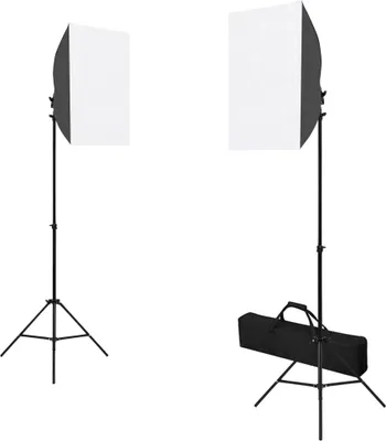 Produktbild von vidaXL Fotostudio-Set mit Softboxen und Reflektor