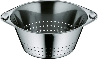 Immagine prodotto di Set scolabiancheria e colino, acciaio inossidabile, lavabile in lavastoviglie