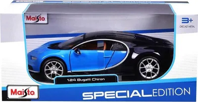 Produktbild von Maisto Bugatti Chiron 1:24 modra
