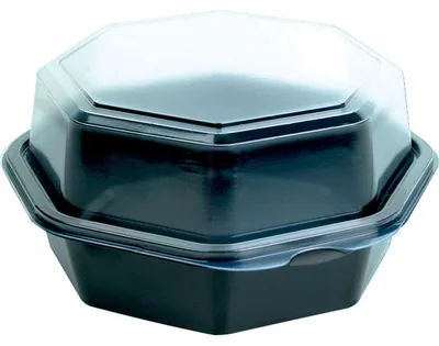 Produktbild von 210x DUNI Octaview® (C&C Packung mit 149871) 160 x 160 x 80 mm Schwarz ungeteilt
