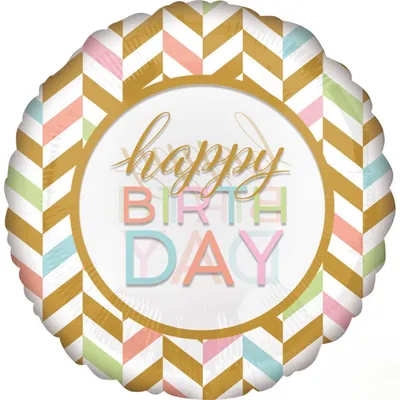 Produktbild von Amscan 3717901, Spielzeugballon, Folie, Geburtstag, 5 Stück(e)