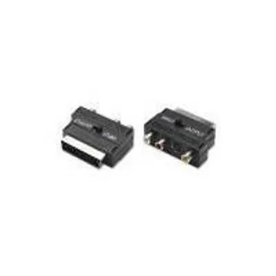 Immagine prodotto di nuovaVideosuono Scar-3xRCA M-M, SCART (21 pin), 3 x RCA, Maschio, Maschio, Nero