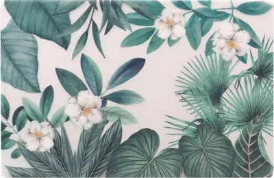Image de Set de table transparent Fleur tanisse